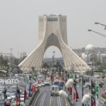 خیزش گرد و خاک در برخی نقاط تهرانرگبار و رعد و برق در نیمه شمالی