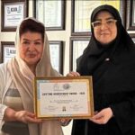 دیدار سخنگوی دولت با پوران درخشنده