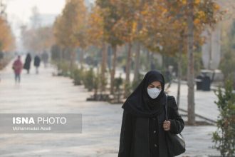 نفوذ گرد و غبار به کرمانشاه و صدور هشدار زرد هواشناسی