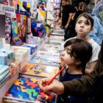 بازار لوازم التحریر در آستانه آغاز سال تحصیلی تهران