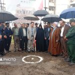 مدرسه اولیا در آستارا خشت گذاری شد