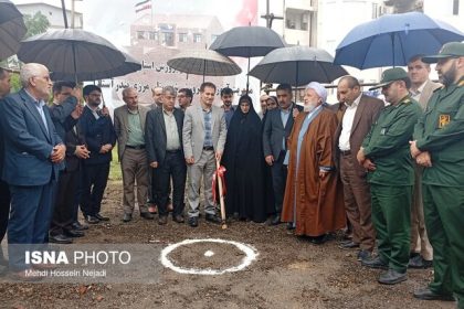 مدرسه اولیا در آستارا خشت گذاری شد