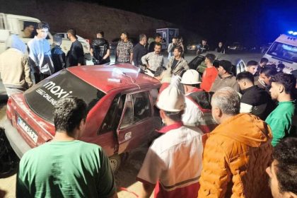 برخورد پژو ۴۰۵ و پراید در محور بانه سقز ۱۲ مصدوم برجای گذاشت