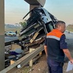 حداقل ۶ نفر در واژگونی اتوبوس در برزیل کشته شدند